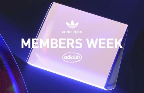 adidas membership week 2022.